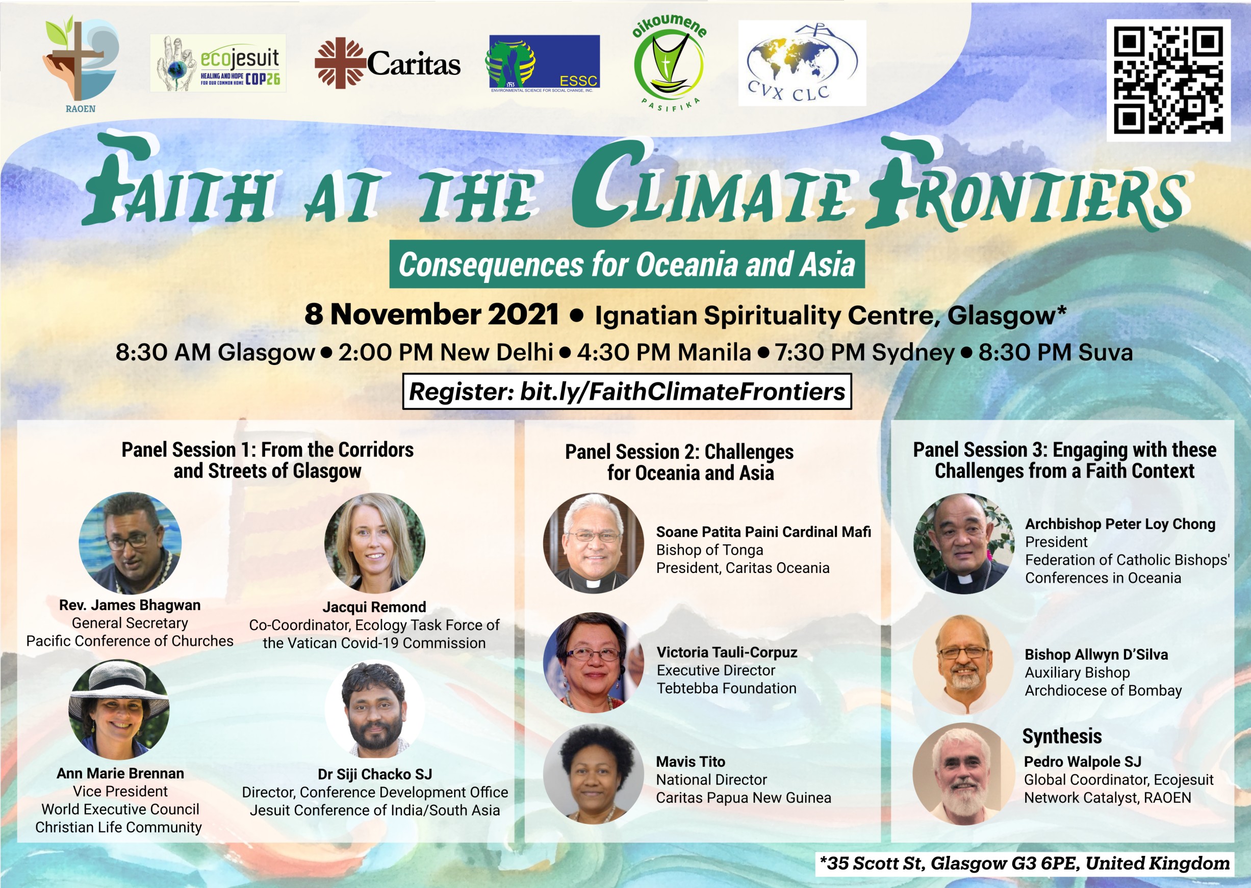 Faith at the Climate Frontiers: Consequences for Oceania and Asia